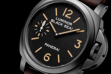 panerai luminor black seal replica|luminor panerai budget watch.